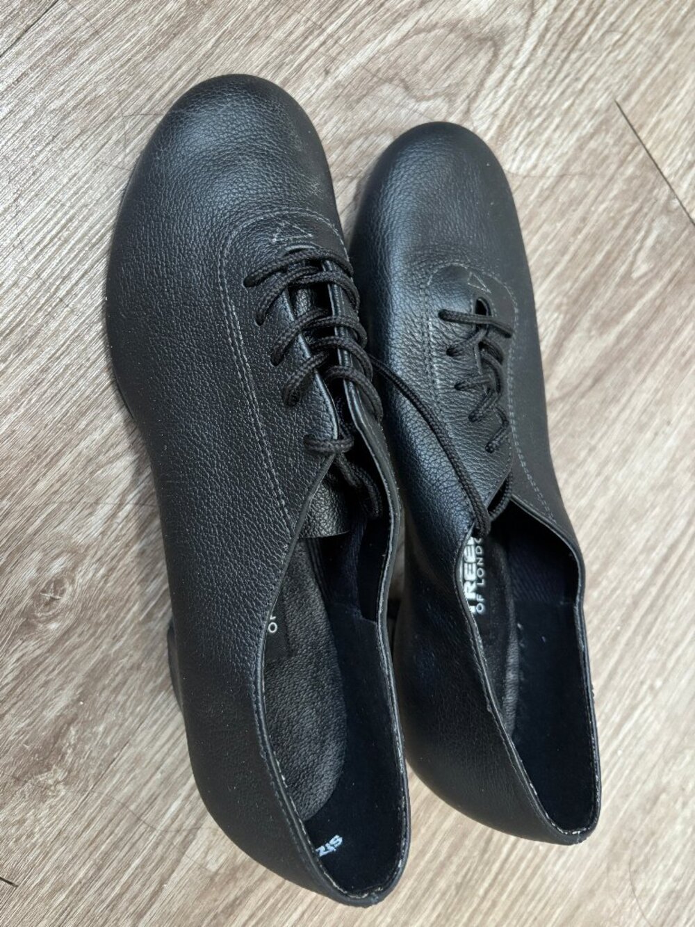 Freed of London Donella 1.5" Leather Practice Latin Dance Shoes Women's 5 UK